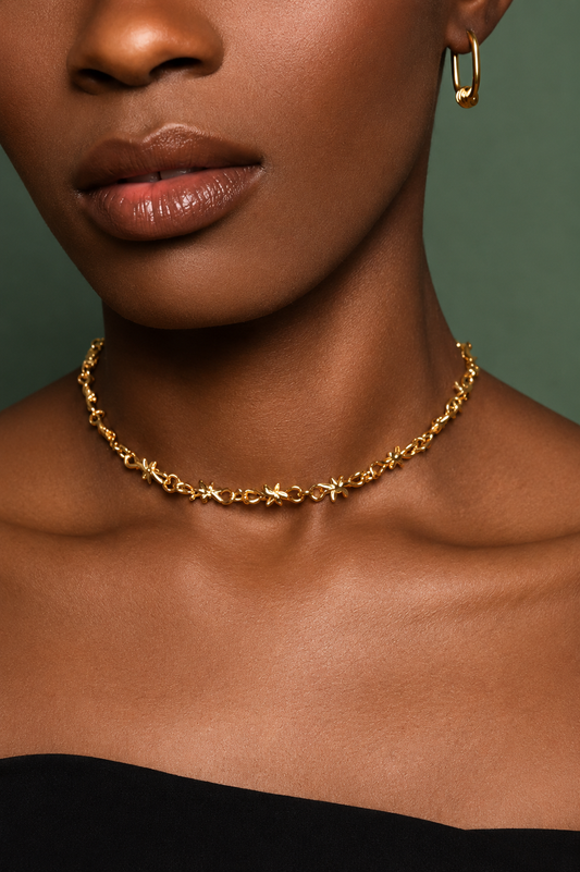 Halo Backdrop Necklace