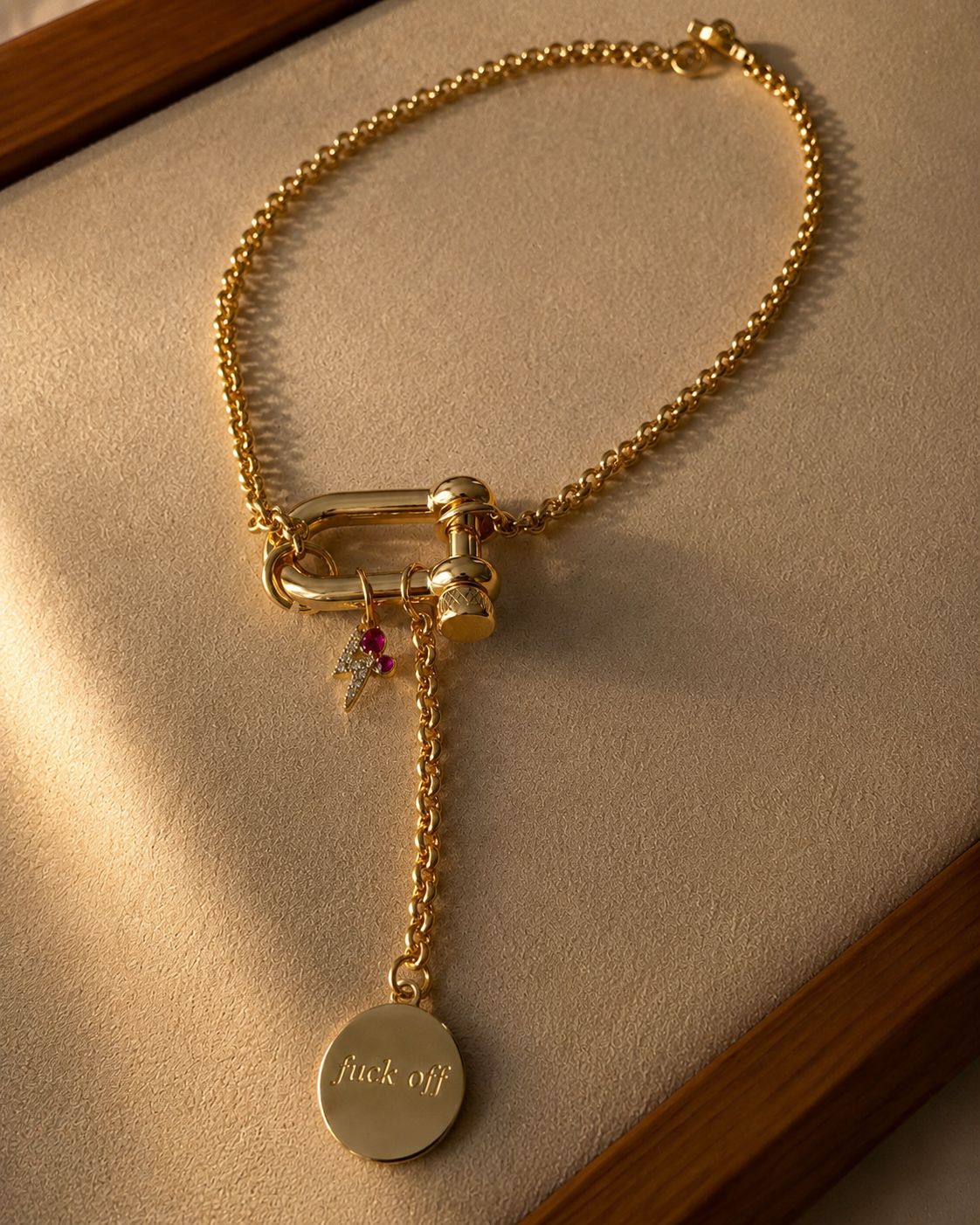 The Enough Said Necklace